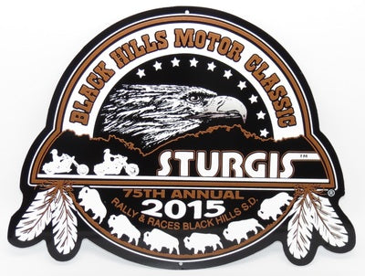 Sturgis Heritage Metal Sign - 2015