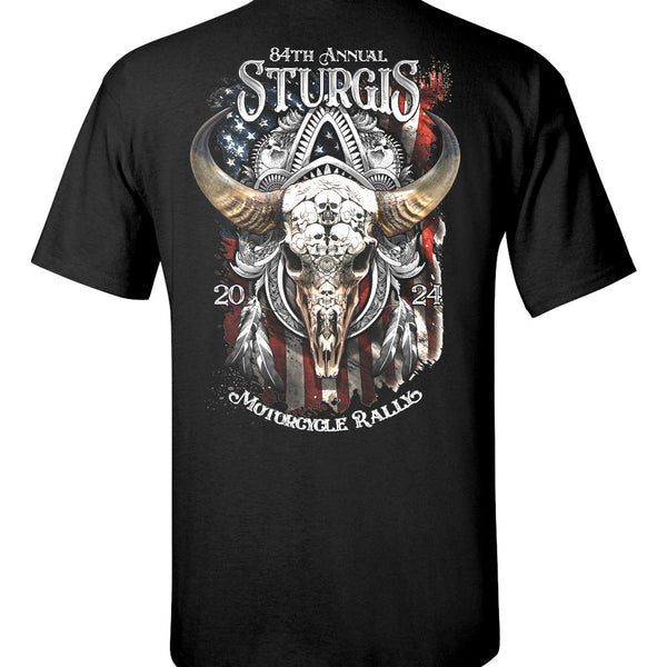 84th Buffalo Skull T-Shirt 2024