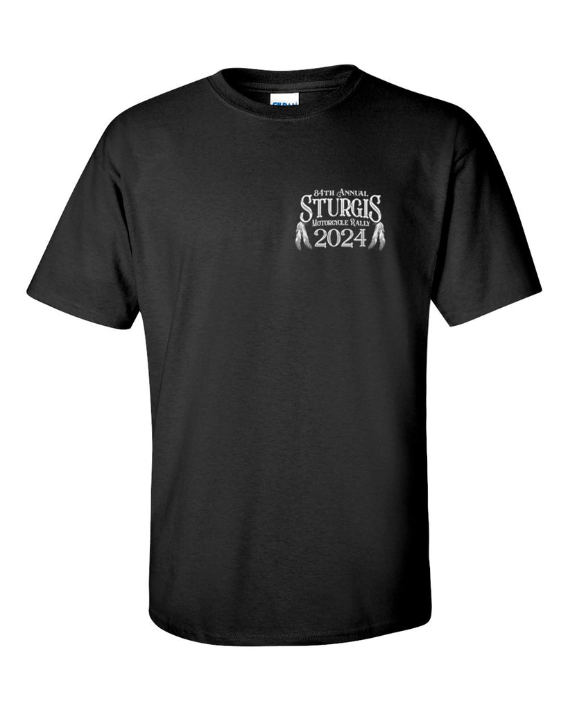 84th Buffalo Skull T-Shirt 2024 – Sturgis Tees