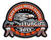 Sturgis Heritage Metal Sign - 2013