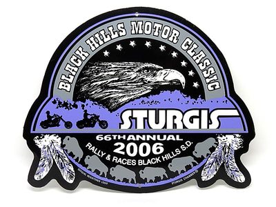 Sturgis Heritage Metal Sign - 2006