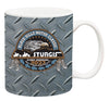 Sturgis Official Heritage Diamond Plate Mug - 2023