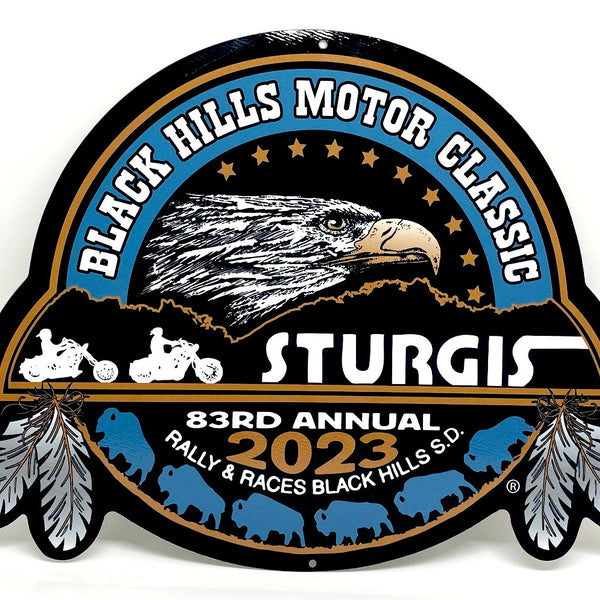 Sturgis Heritage Metal Sign - 2023