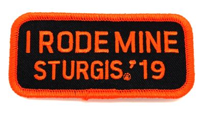 Sturgis I Rode Mine Patch - 2019