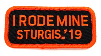 Sturgis I Rode Mine Patch - 2019
