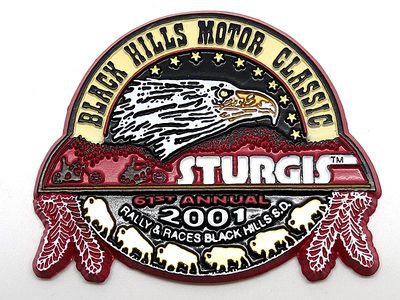 Sturgis Heritage Magnet - 2001