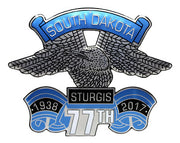 Eagle Wing Metal Sign - 2017