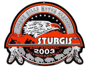 Sturgis Heritage Metal Sign - 2003
