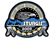 Sturgis Heritage Metal Sign - 2009