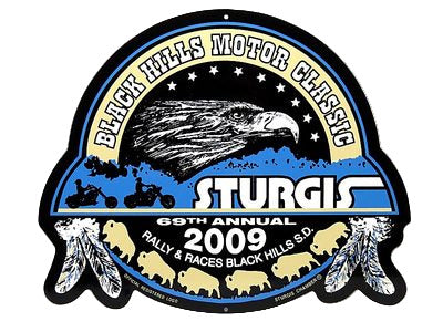 Sturgis Heritage Metal Sign - 2009