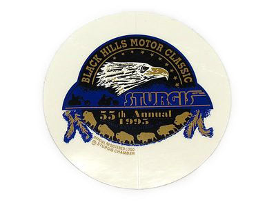Sturgis Heritage Decal - 1995