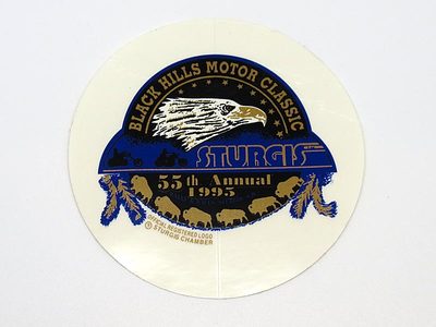 Sturgis Heritage Decal - 1995