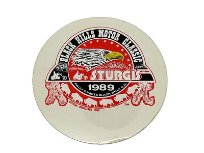 Sturgis Heritage Decal - 1989