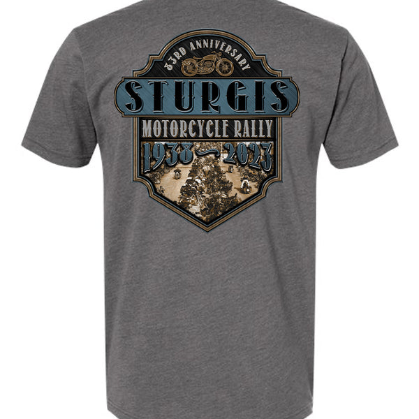 83rd Mens Official Logo T-Shirt – Sturgis Tees