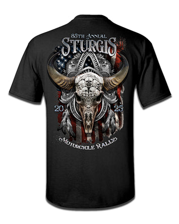 85th Buffalo Skull T-Shirt 2025