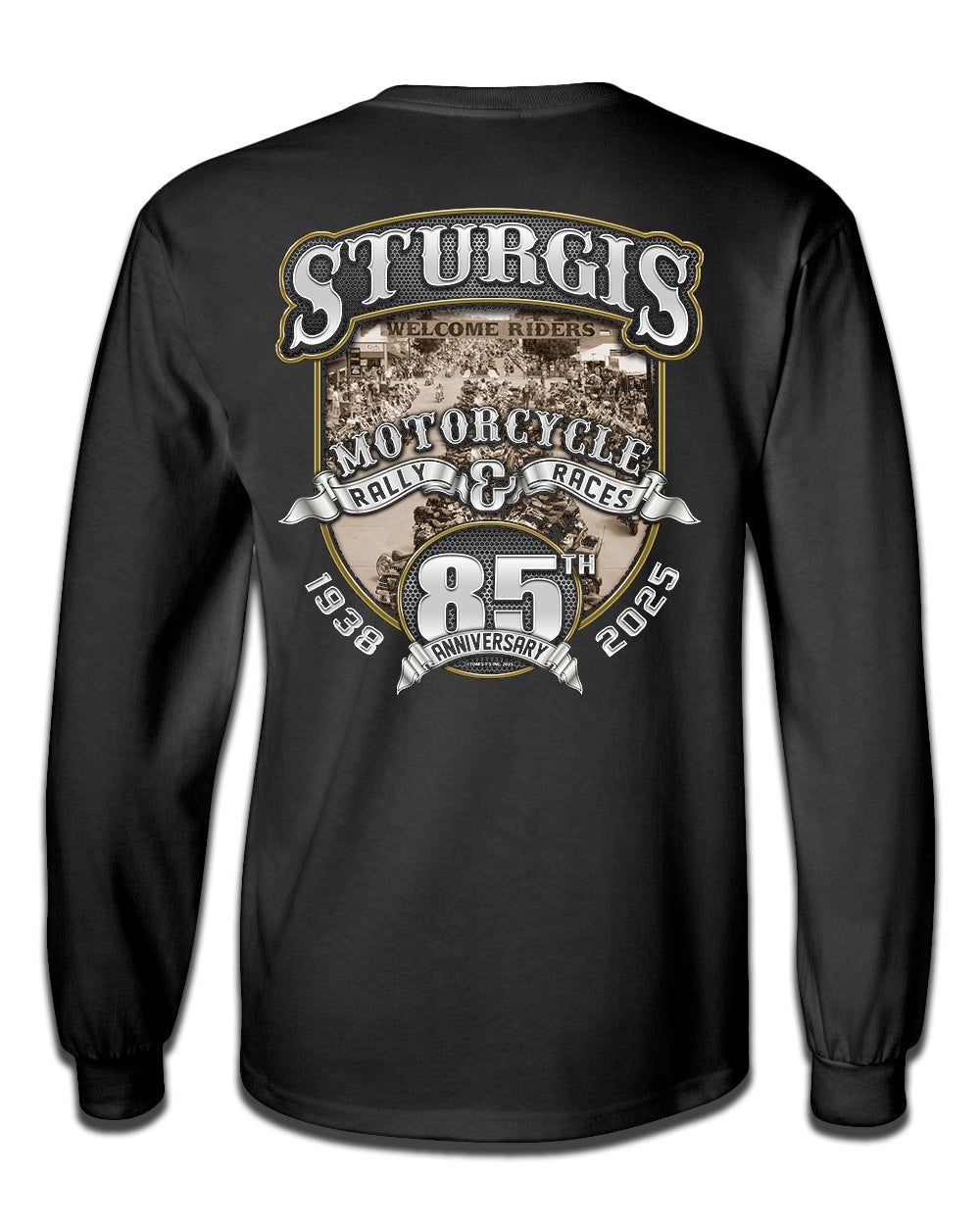 85th Heritage Logo Long Sleeve Tee