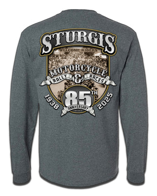 85th Heritage Logo Long Sleeve Tee