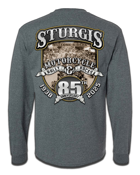 85th Heritage Logo Long Sleeve Tee