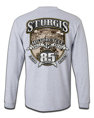 85th Heritage Logo Long Sleeve Tee