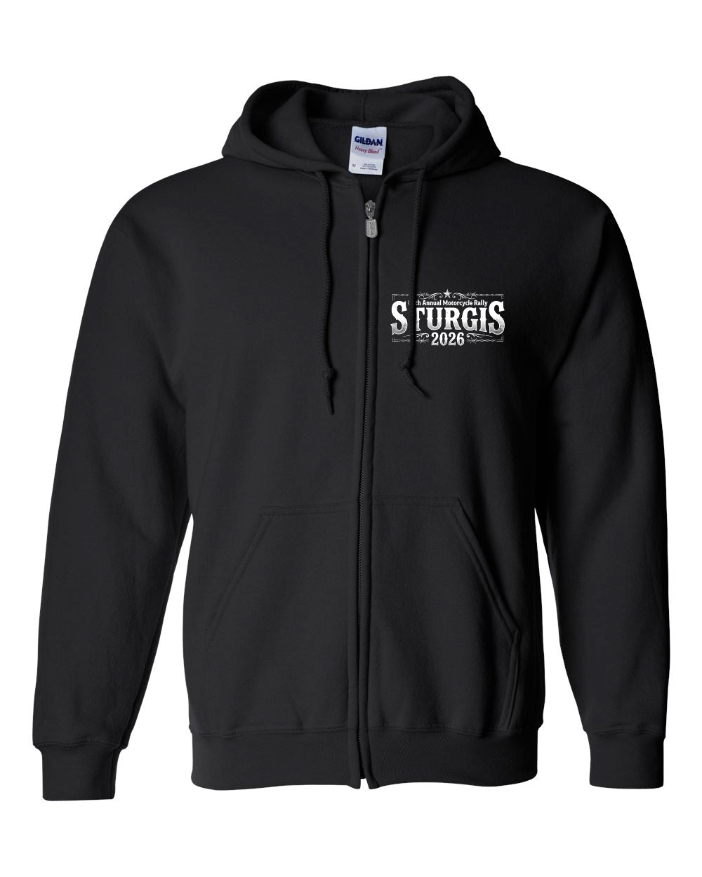86th Buffalo Skull Full Zip Sweatshirt