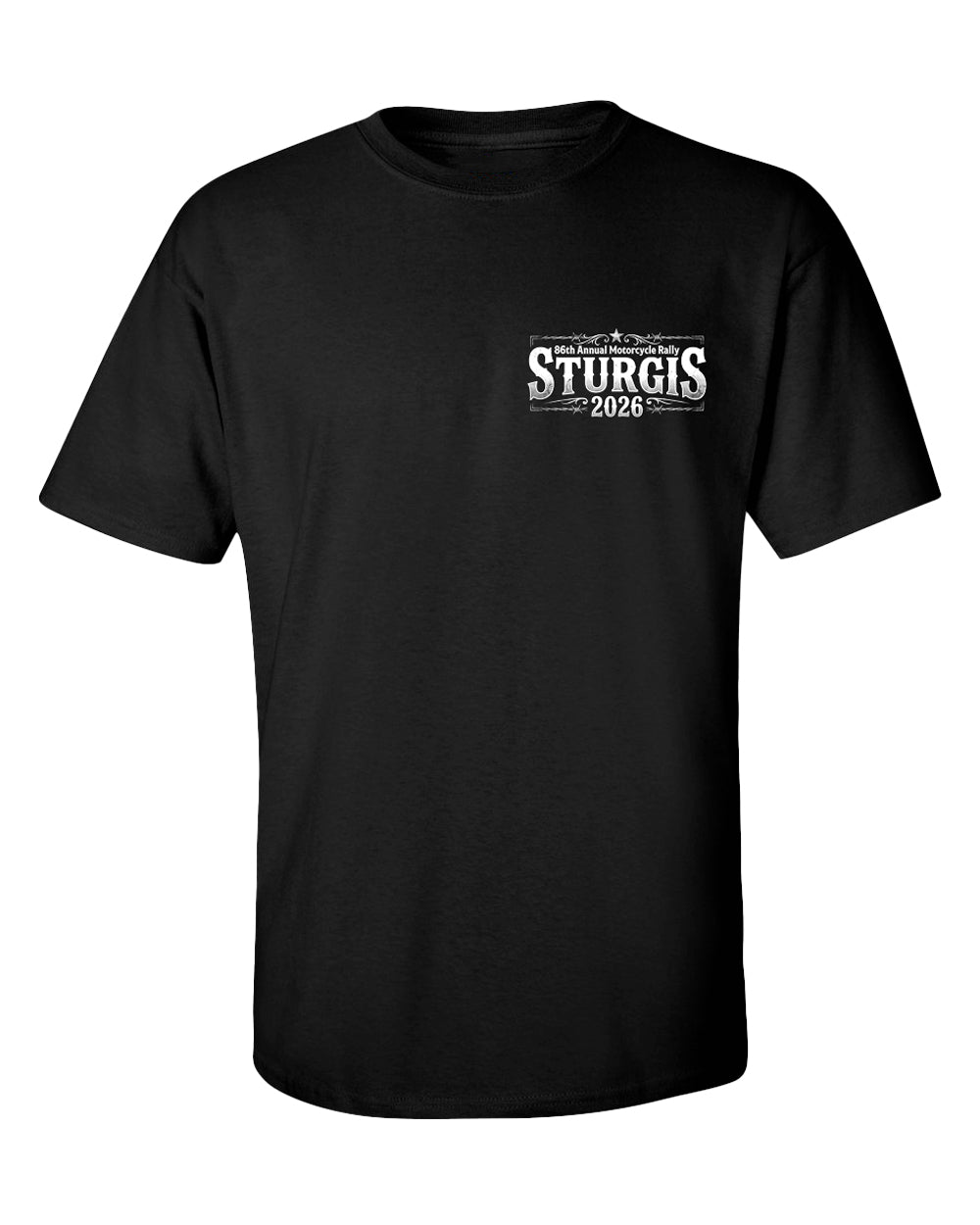 86th Buffalo Skull T-Shirt 2026 – Sturgis Tees