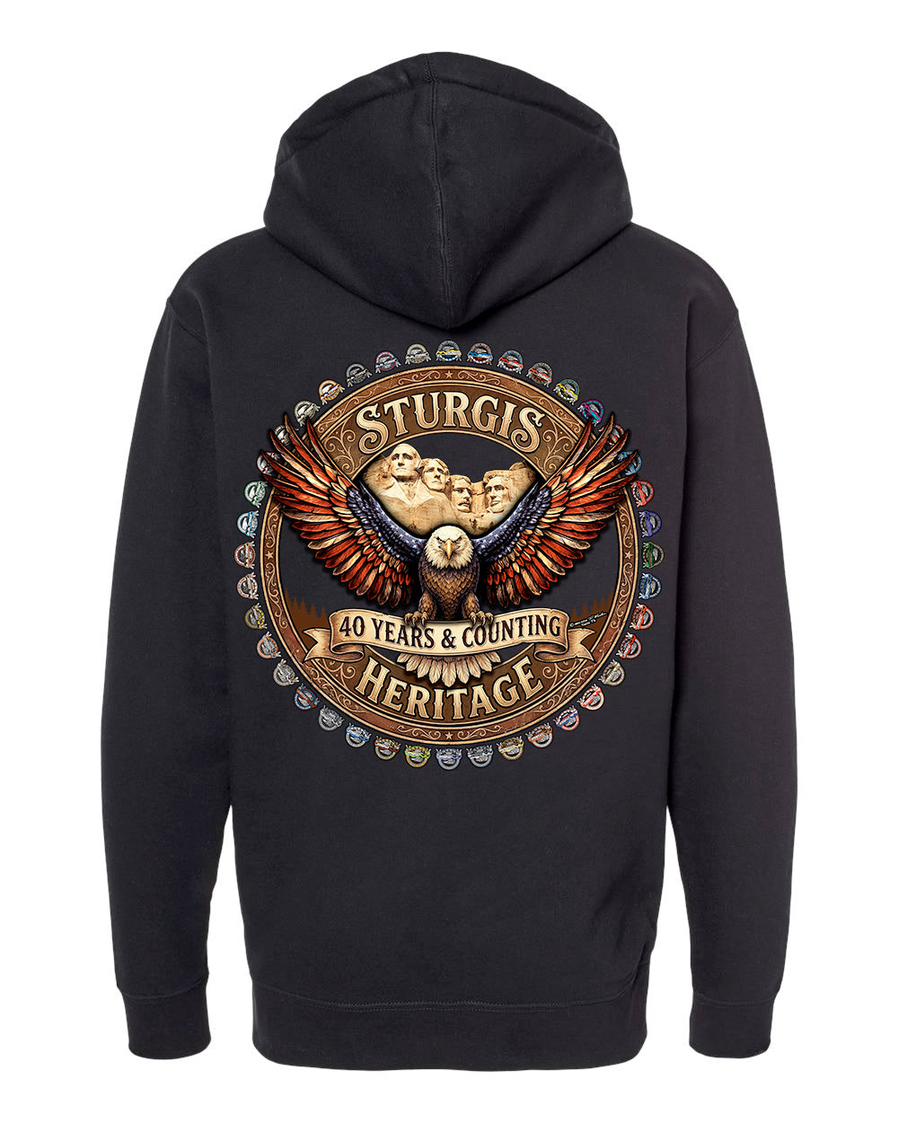 86th Heritage Logo Full Zip Sweatshirt