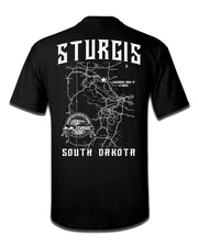 86th Black Hills Map T-Shirt 2026