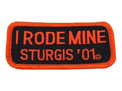 Sturgis I Rode Mine Patch - 2001
