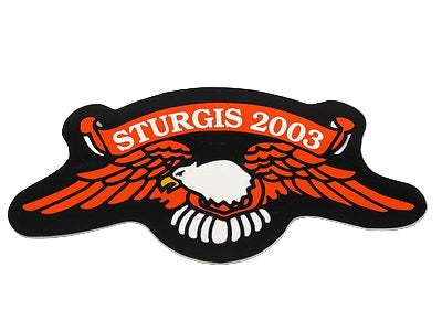 Sturgis Eagle Wing Sticker - 2003