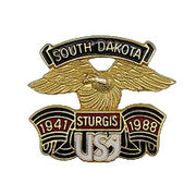 Sturgis Eagle Wing Pin - 1988