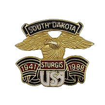 Sturgis Eagle Wing Pin - 1988