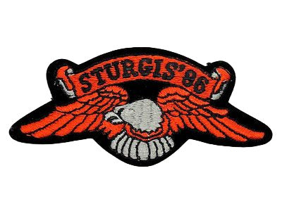 Sturgis Eagle Wing Patch - 1986