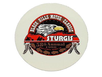 Sturgis Heritage Decal - 1998