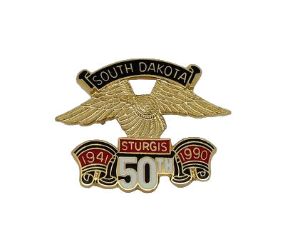 Sturgis Eagle Wing Pin - 1990