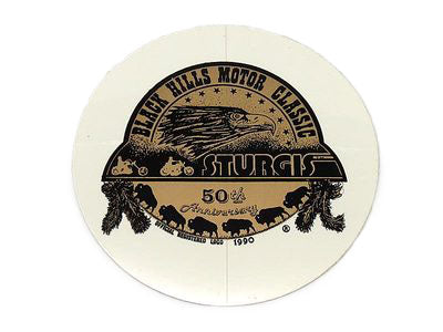 Sturgis Heritage Decal - 1990