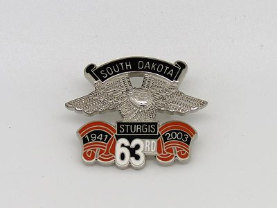 Sturgis Eagle Wing Pin - 2003
