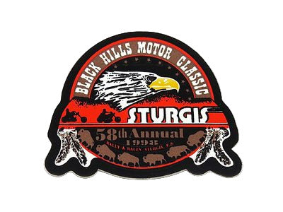 Sturgis Heritage Sticker - 1998