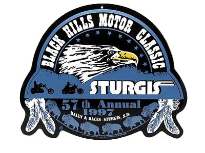 Sturgis Heritage Metal Sign - 1997