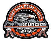 Sturgis Heritage Metal Sign - 2013