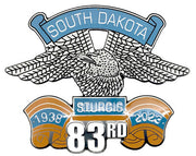 Eagle Wing Metal Sign - 2023