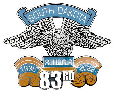 Eagle Wing Metal Sign - 2023