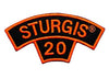 Sturgis Rocker Patch - 2020 (2-digit)