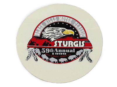 Sturgis Heritage Decal - 1999