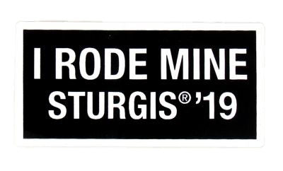 Sturgis I Rode Mine Sticker - 2019