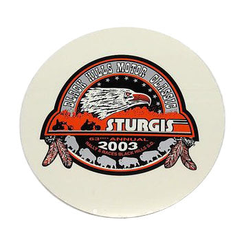 Sturgis Heritage Decal - 2003