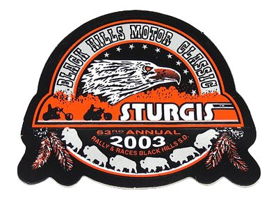Sturgis Heritage Sticker - 2003