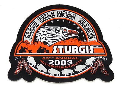 Sturgis Heritage Sticker - 2003