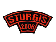 Sturgis Rocker Patch - 2006 (4-digit)