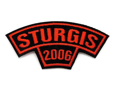 Sturgis Rocker Patch - 2006 (4-digit)