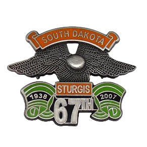 Sturgis Eagle Wing Pin - 2007
